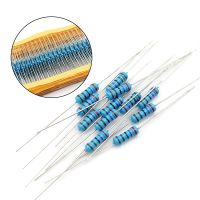 ♤♘✥ 100pcs 1/2W Metal Film Resistor 1R-2M 1 0.5W 2.2 10 100 120 150 220 270 330 470 680 1K 4.7K 10K 20K 100K 470K 1M ohms Resistor