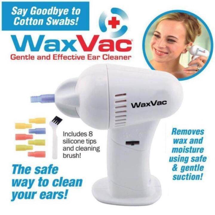 Painless Wax Vac Ear Vacuum Cordless Cleaner Remover Wax VacEasy Ear ...