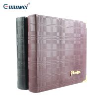 PU Photo Album For 6 Inch Photoes Hold 200 Postcards Creative Anniversary Gift Family Memory Book baby photo books anniversary  Photo Albums