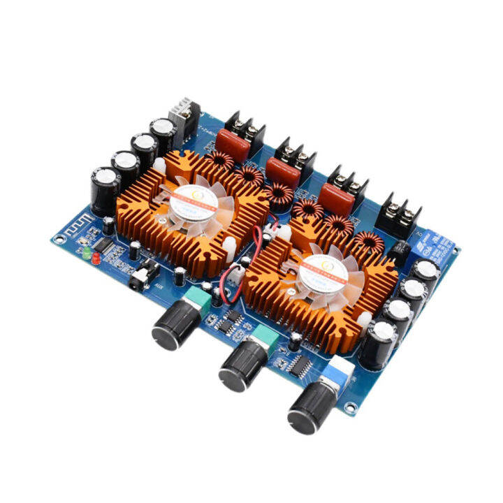 pcbfun-xh-a128-2-บอร์ดเครื่องขยายเสียง1ดิจิตอลพลังสูง-tda7498e-160wx2-220w