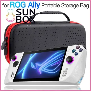 for Asus ROG Ally Storage Case EVA Carrying Bag Hard Charger Cover Portable  Handheld Game Console Screen Protector with Bracket