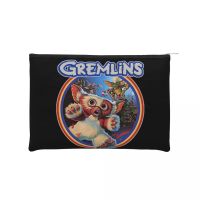 Gremlin Gizmo กระเป๋าเครื่องสำอางผู้หญิงเดินทางเครื่องสำอางจัดน่ารักภาพยนตร์ไซไฟสัตว์ประหลาดสยองขวัญกระเป๋าเครื่องอาบน้ำอุปกรณ์จัดเก็บ