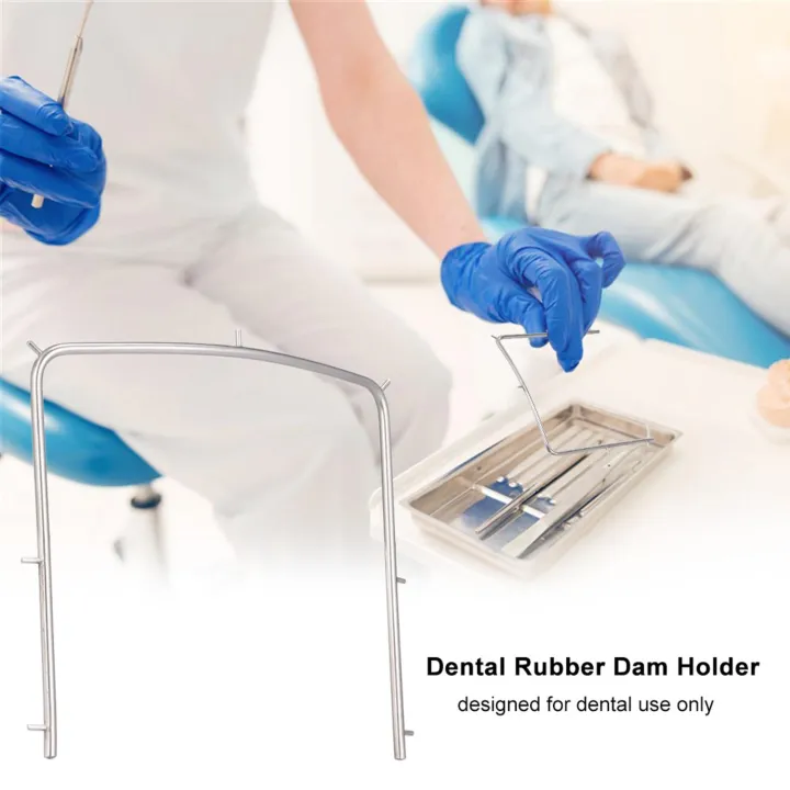 Stainless Steel Dental Rubber Dam Frame Holder Rubber Dam Barrier