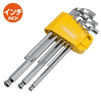 ชุดประแจหกเหลี่ยม เบอร์นิ้ว 9 ชิ้น  Short Hex Wrench Set Inch 9 Pcs