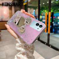 KONSMART เคสมือถือกระจกการ์ตูนน่ารัก Y27 Y36 VIVO V29 Y78 5G 4G กากเพชรซิลิโคนนิ่ม VIVOV29เคสใส่โทรศัพท์5G