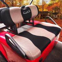 Golf Cart Seat Cover Set Fit for EZGO TXT RXV and Club Car DS. Breathable Washable Polyester Mesh Cloth. Renew your Golf Cart. Towels