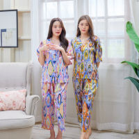 ชุดนอน Muslin pajamas  ชุดนอนผ้าเยื่อไผ่ ผ้านุ่ม ใส่สบาย (รุ่น G426,G427)