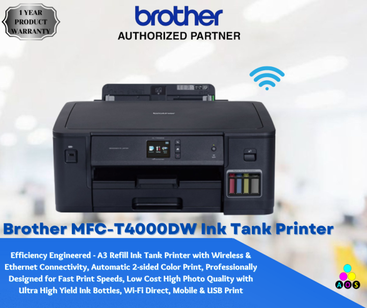 Brother HL-T4000DW Ink Tank Printer | Lazada PH