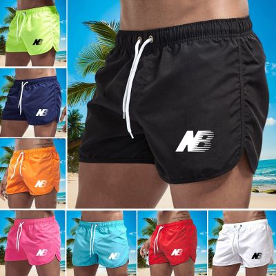 Luxury Beach Shorts Quick Dry Mens Surf Board Briefs Summer Fashion Swim Trunks Bermuda Sports Gym Running Shorts Male Clothing