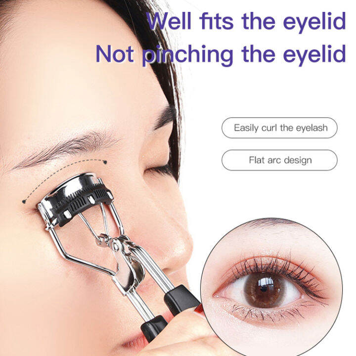 techfuture Eyelash curler with brush Lazada PH