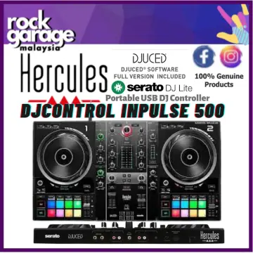 Hercules DJControl Inpulse 500 DJ Controller w/ DJUCED & Serato DJ Lite