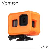 Orange Floaty Case Protective Surfing Cover for Gopro Hero 8 Black Water Accessory Floating Housing Anti-Sink VP655