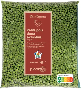 Haricots verts surgelés, extra- fins origine France - Picard