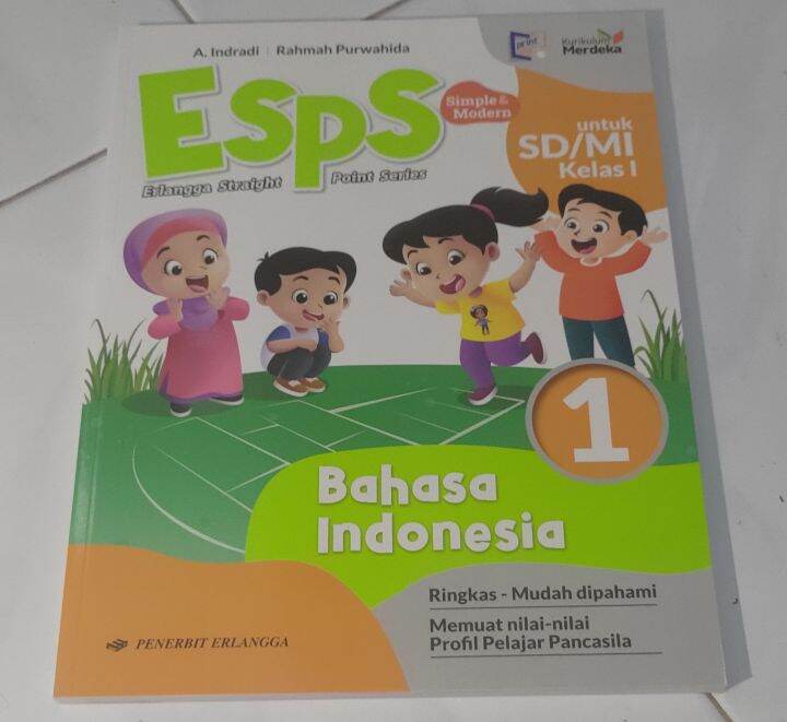 Buku ESPS Bahasa Indonesia Kelas 1 Dan Kelas 2 SD Kurikulum Merdeka ...