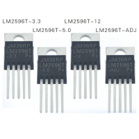 10pcs LM2596T-5.0 TO220-5 LM2596T TO-220 LM2596-5.0 LM2596T-3.3 LM2596-3.3 LM2596T-12 LM2596-12 LM2596T-ADJ LM2596-ADJ LM2596T-5 In stock