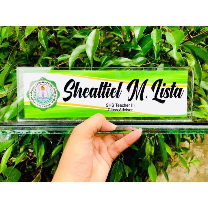 PERSONALIZED DESK NAME PLATE!!! Lazada PH