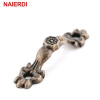 NAIERDI 10pcs Box Knobs Zinc Alloy Handle Arch Tracery Bronze Tone For Drawer Wooden Jewelry Box Mini Handles For Hardware