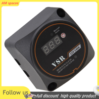 ? AM Digital Display Voltage Sensitive Split Charge รีเลย์ vsr 12V 140A สำหรับ Camper Car RV Yacht Steamer Smart dual Battery isolator