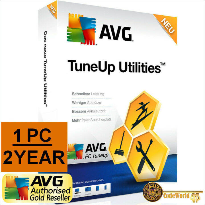 AVG TUNEUP UTILITIES 1PC 2YEARS GENUINE LICENSE KEY Lazada PH