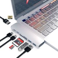 【❖New Hot❖】 bukan2581584811414 Usb 3.1 Type-C Hub To Hdmi-อะแดปเตอร์ที่เข้ากันได้4K Thunderbolt 3 Usb C กับฮับ3.0 Tf ช่องตัวอ่าน Sd Pd สำหรับ Macbook Pro/air