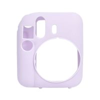 เคสซิลิโคนสำหรับ Instax Mini 12,เคสกล้องนิ่มกันฝุ่นฝาครอบป้องกันป้องกันรอยขีดข่วนสีทึบทนต่อการสึกหรอ