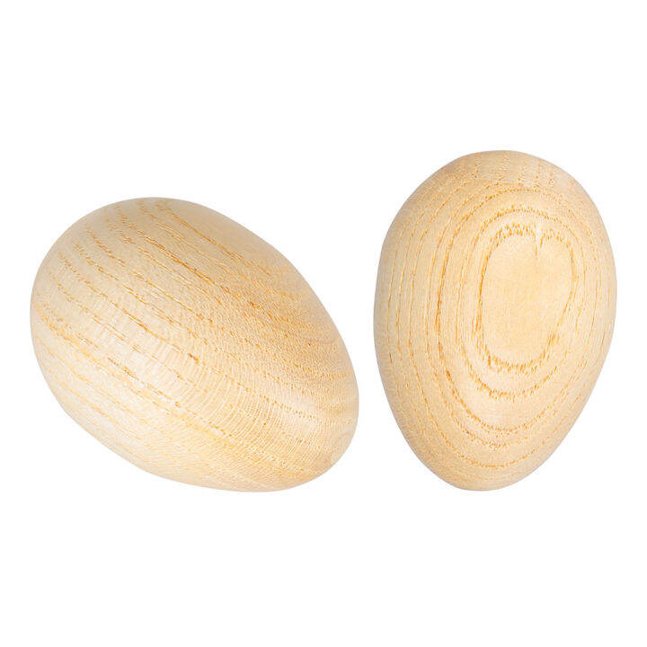 Wooden Maracas Egg Shakers Musical Percussion Instrument Eggs 2pcs Beige Lazada PH