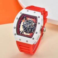 hot style 2023 New Richard fashion barrel-shaped quartz watch imitation is exactly the same for male and female students