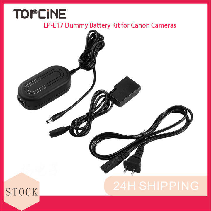 Topcine ACKE18 AC Power Supply LPE17 Dummy Battery DRE18 DC Coupler