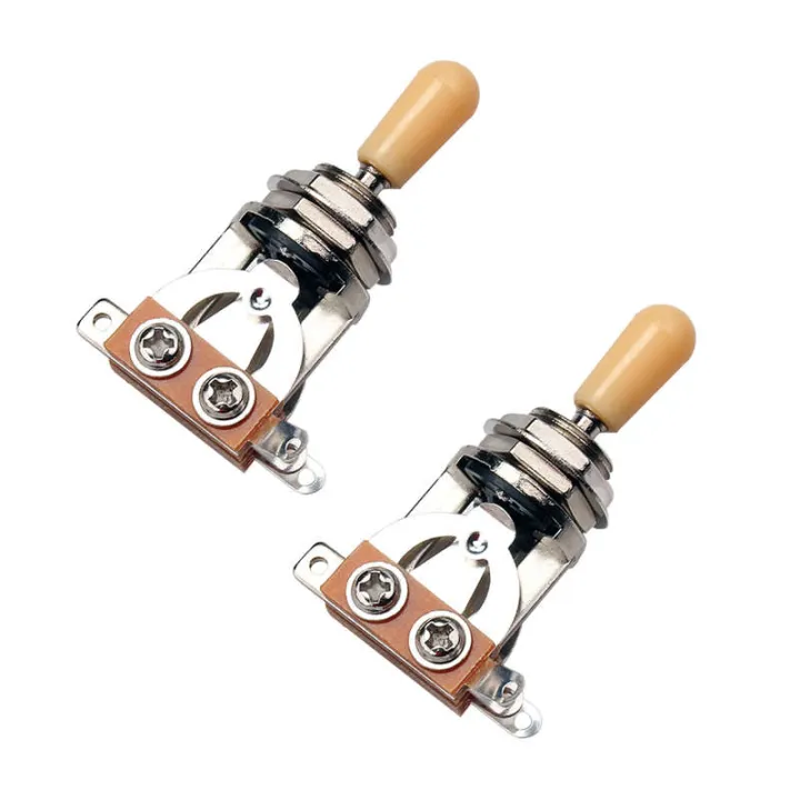 Metric 3 Way Short Straight Guitar Pickup Selector Toggle Switch Knob