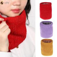 VFBF Unisex Scarves Bandanas Knitted Ring Collar Women Scarf Thick Neck Warmers