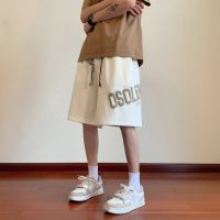 ■❡▫ Hong Kong Style Foam Shorts Mens Summer Loose All-Match Large Size Sports Five-Point Pants Trendy Brand Thin Casual Pants Trendy