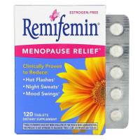 Enzymatic Therapy Remifemin Menopause Relief 120 Tablets Estrogen-Free Dietary Supplement