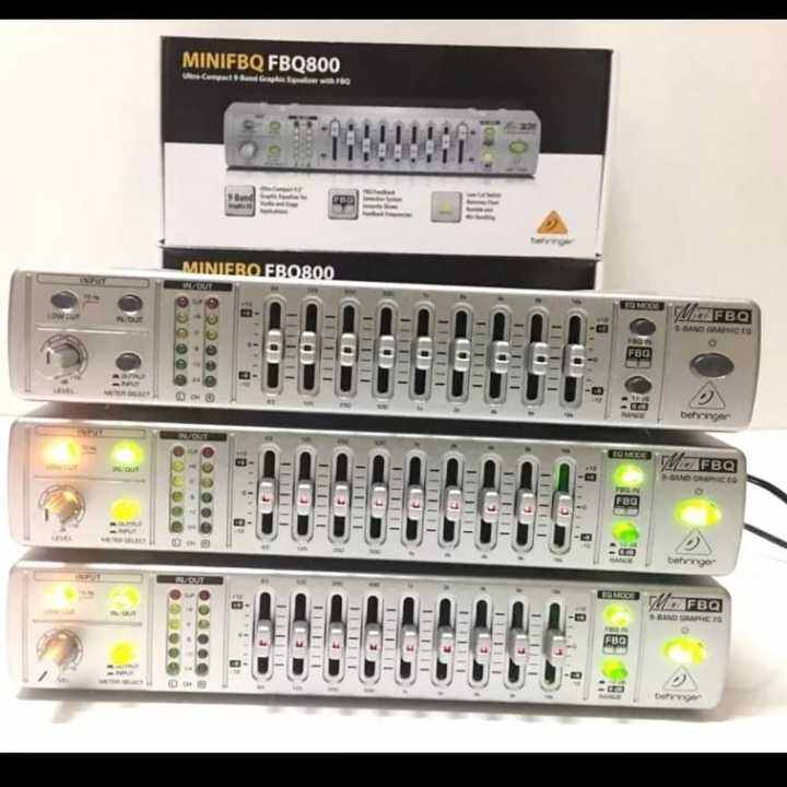 BEHRINGER FBQ800 EQUALIZER MINI Lazada Indonesia
