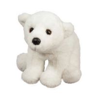 Douglas WHITE POLAR BEAR SOFT ตุ๊กตาหมีขั้วโลก สีขาว