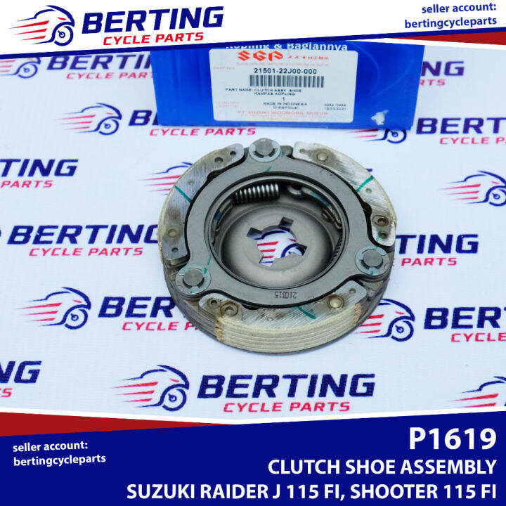 SGP CLUTCH SHOE ASSEMBLY Suzuki Raider J 115 FI Shooter 115 FI Genuine 2150122J00000 Lazada PH
