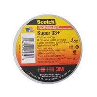 3M Vinyl Electrical Tape Super 33+ Wear-resistant Retardant Lead-free Insulating Waterproof PVC Insulation Adhesive Tape Adhesives  Tape