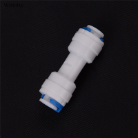 Witkitty 1pcs 1/4 "Tube TO 1/4" Tube PUSH FIT STRAIGHT Quick Connect Connector ระบบ RO