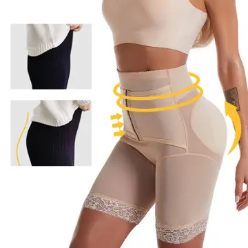 CXZD Womens Fake Ass Butt Lifter Pant Seamless Shapewear Hip Enhancer Booty  Pad Push Up Underwear