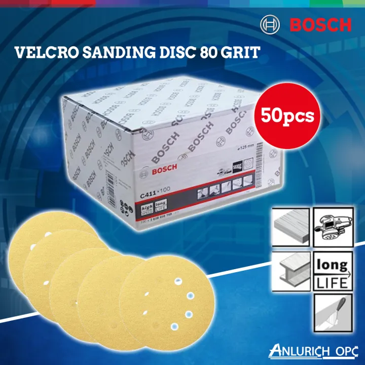 Velcro Sanding Disc Grit BOSCH Lazada PH