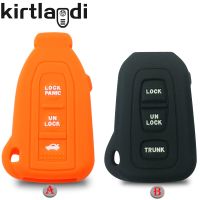 [Car Parts]ซิลิโคน3ปุ่มเปลือกกุญแจรีโมทปกคลุมสำหรับเล็กซัส LS430 RX330 RX350 Keyless Fob รถจัดแต่งทรงผมอุปกรณ์รถยนต์ Fob ป้องกันผิว