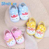 Baby Shoes Cartoon Soft Flat Newborn Baby Shoes For Girl Boy รองเท้าเด็กการ์ตูนนุ่มแบนรองเท้าผู้หญิงแรกเกิด