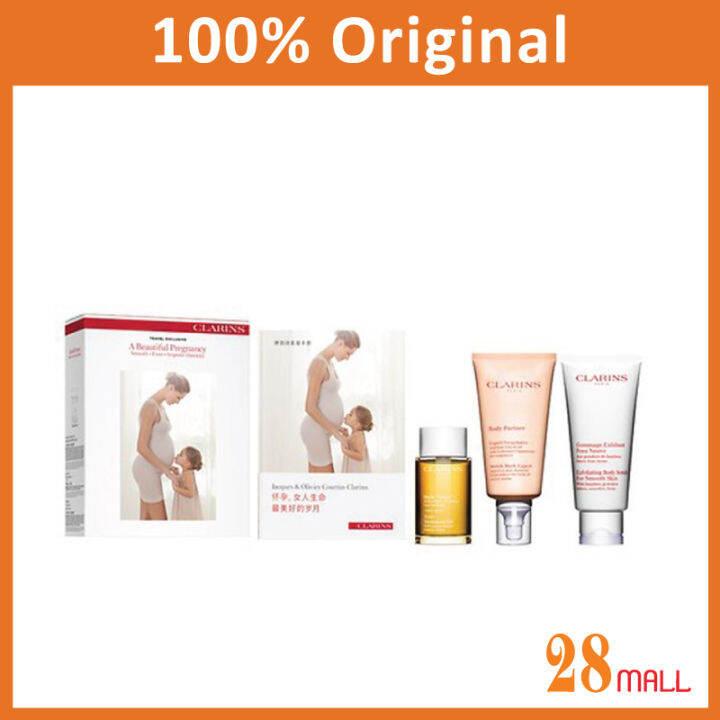 Clarins Beautiful Pregnancy Set Lazada