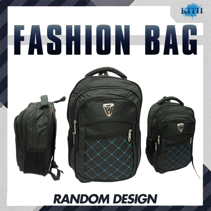 KITHSHOP Black ergonomic school bag, backpack is freely retractable, travel  bag, student bag, computer bag large Lazada PH