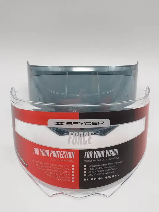 Spare Visor Force and Rover Spyder Helmet Visor Force and Rover Lazada PH