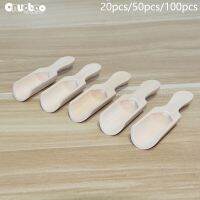 ☋ Onuobao 20/50/100pcs Mini small wooden shovel Home Kitchen Cooking Coffee Spoons Sugar Tea Spoon Salt Seasoning Honey Teaspoons