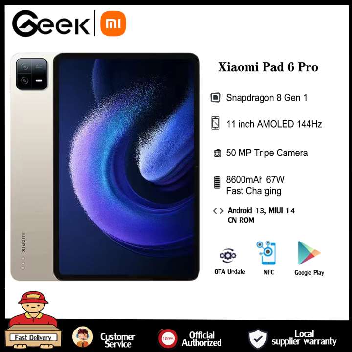 Xiaomi Mi Pad 6 Pro 128GB 256GB 512GB Tablet Snapdragon Tablets 6 Pro ...