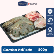 Combo hải sản nấu lẩu Nguyên Anh đặc sản Phú Quốc hải sản tươi sống như cá