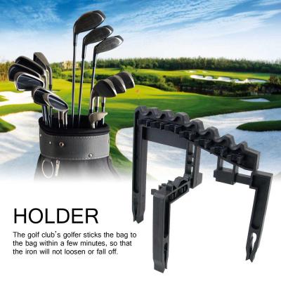 Golf Iron Holder For Bag Golf Bag Club Holder Organizer Holding 9 Iron Club Iron Holder Stacker Bags Organizer Golf Accessories