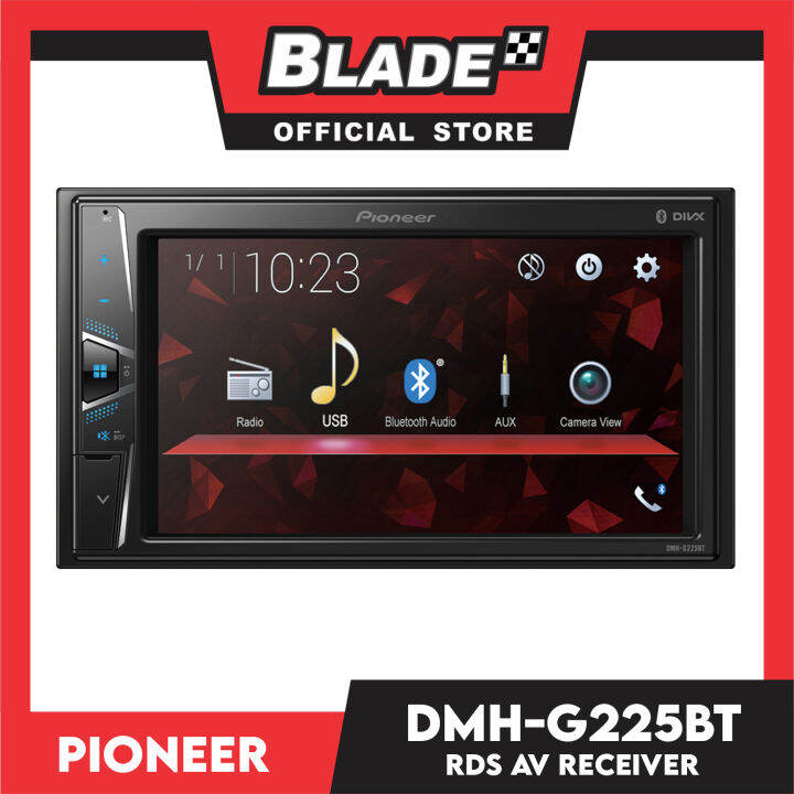 Pioneer DMHG225BT Car AV Receiver with 6.2" WVGA Touchscreen Display