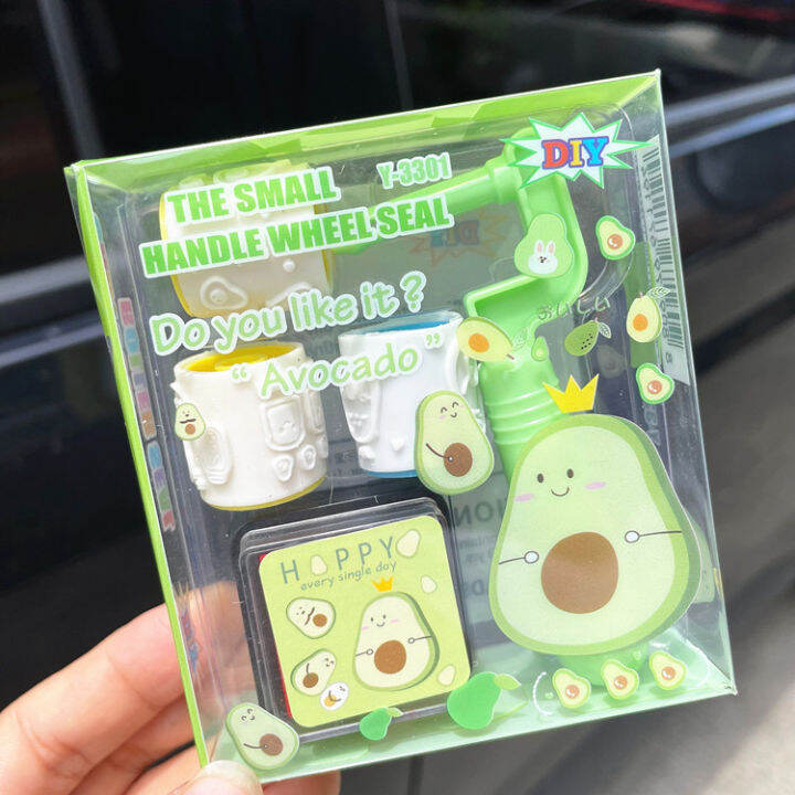 Cartoon Children Roller Stamp Children's Hand Account DIY Stamp